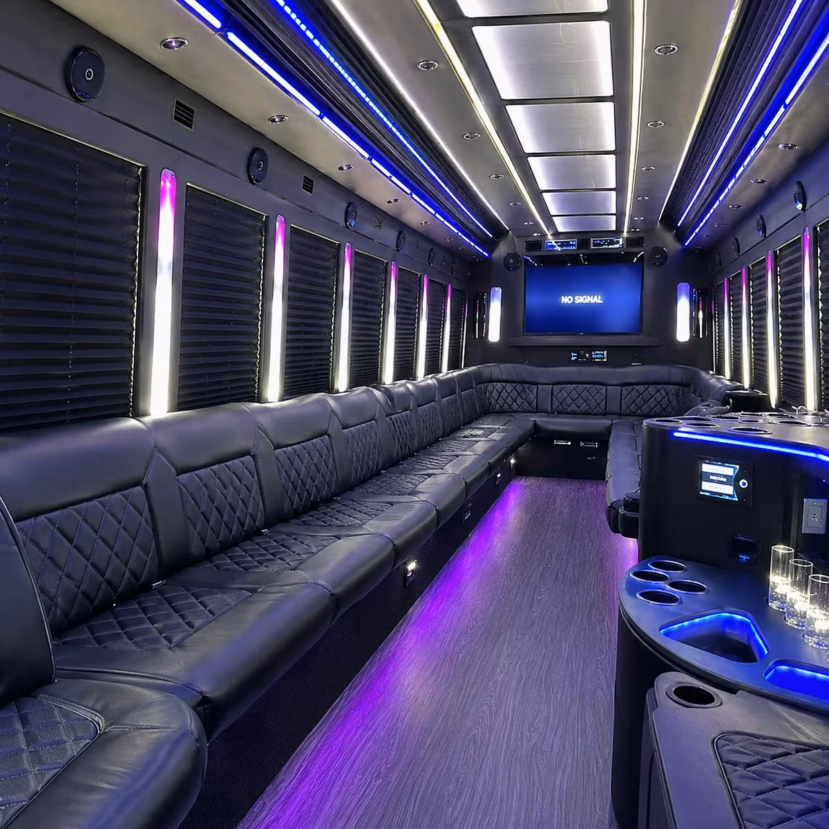 party bus inside