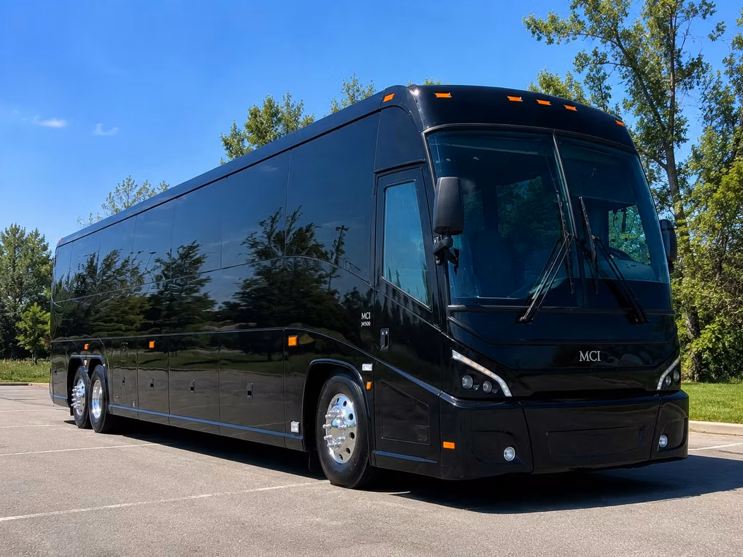 wedding shuttle bus rentals for west new york weddings